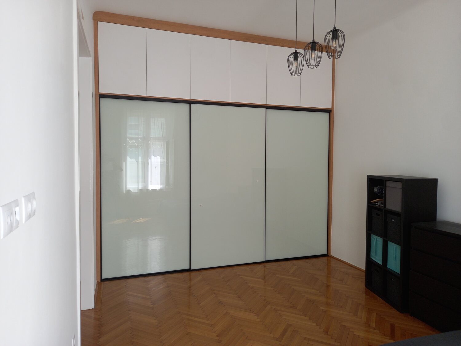 Fitted wardrobe rebuild in a rental flat